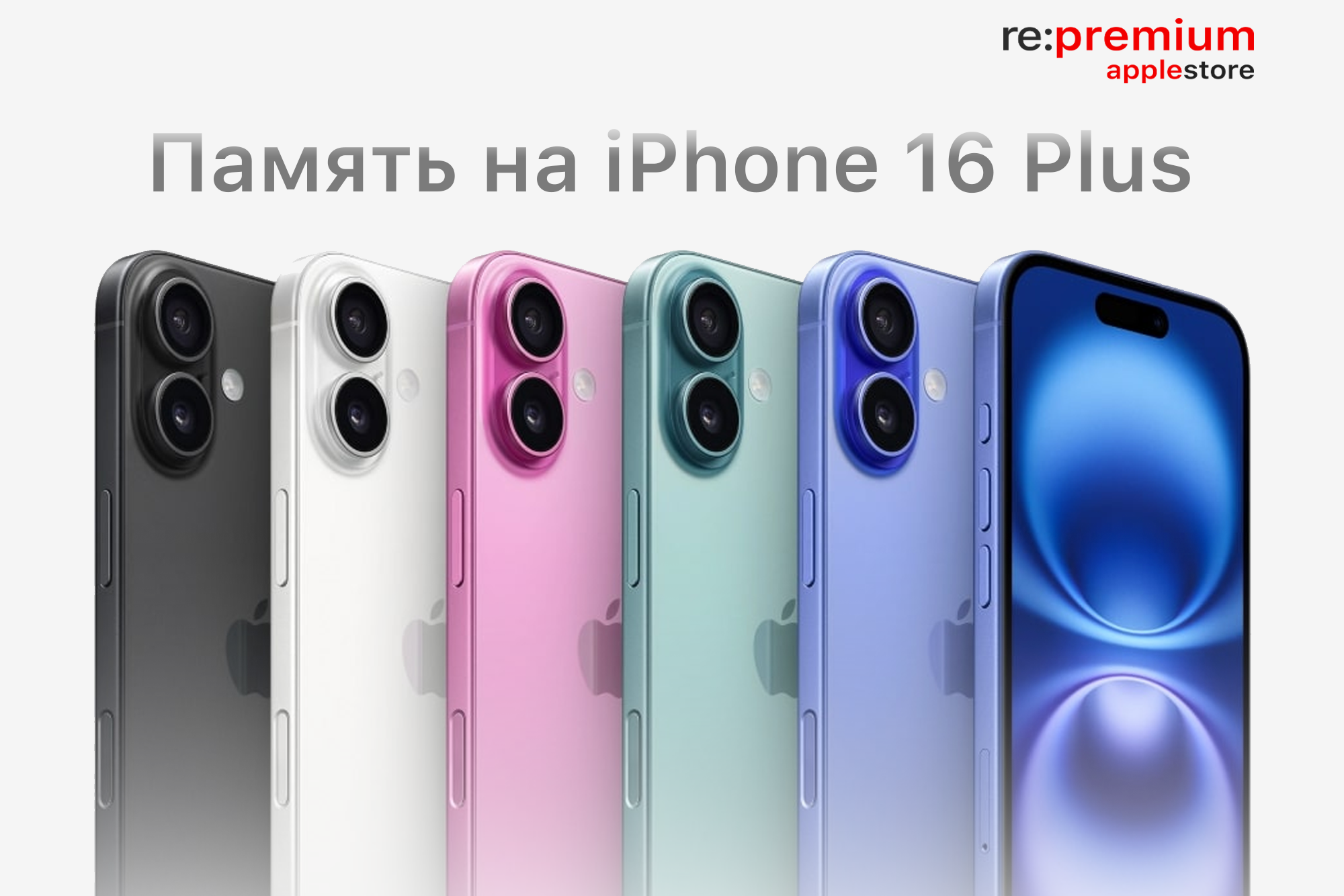 Сколько памяти выбрать для iPhone 16 Plus: 128, 256 или больше? Сколько памяти выбрать для iPhone 16 Plus: 128, 256 или больше?