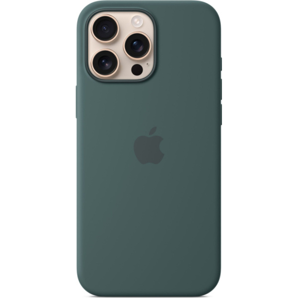 Чехол Apple для iPhone 16 Pro Max Silicone with MagSafe зеленый 1