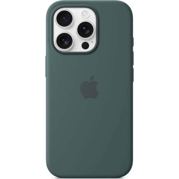 Чехол Apple для iPhone 16 Pro Silicone с MagSafe зеленый 4
