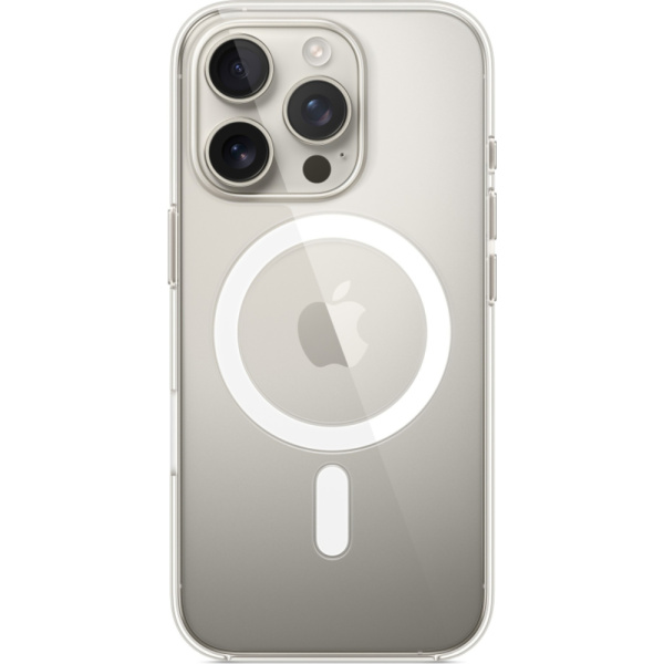 Apple iPhone 16 Pro Silicone с MagSafe прозрачный 3