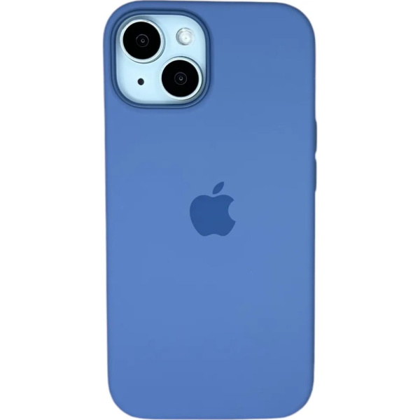 Чехол Apple для iPhone 15 Silicone с MagSafe синий 1